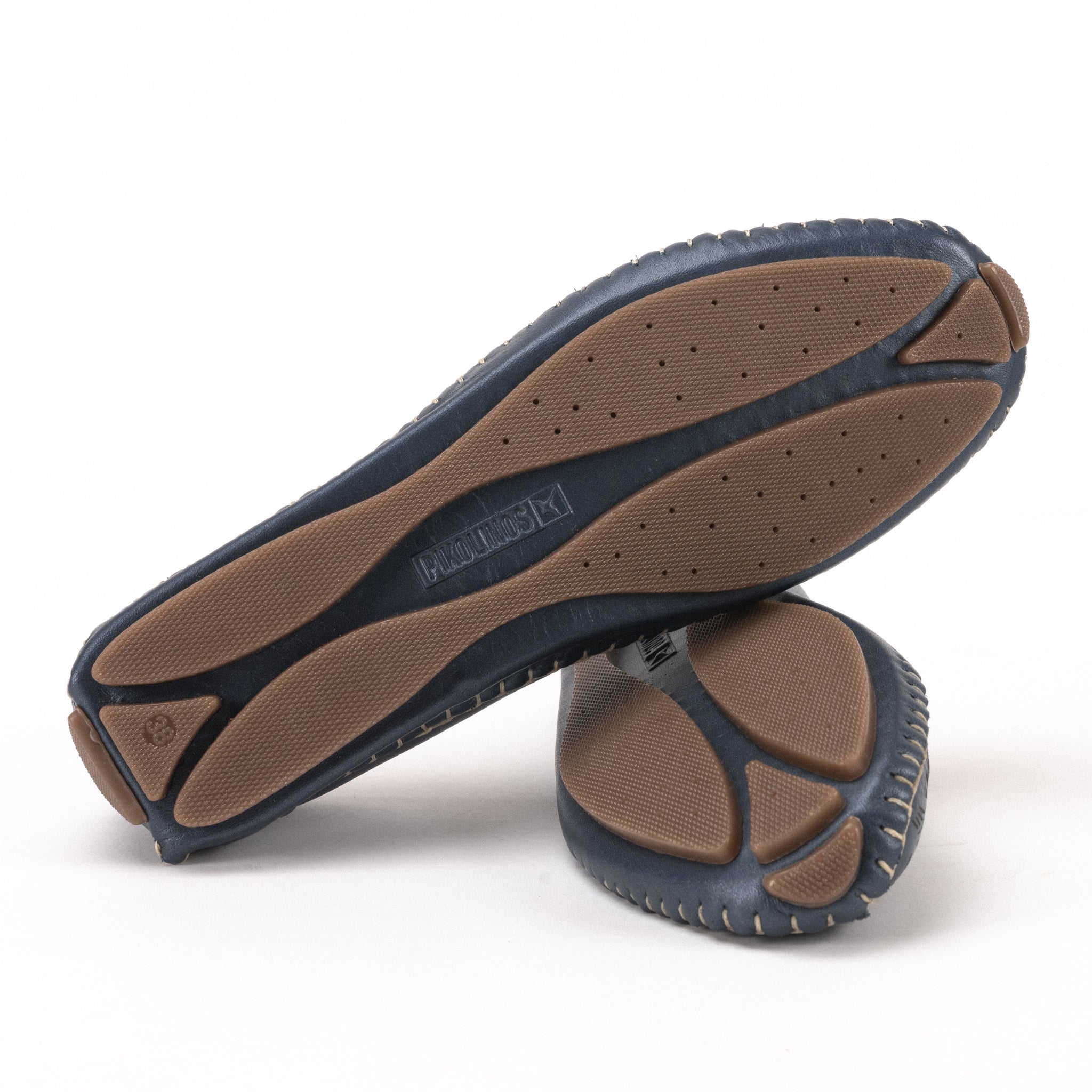 WOMEN'S PIKOLINOS JEREZ SO - BLUE - LEATHER – Plaza Shoe Store