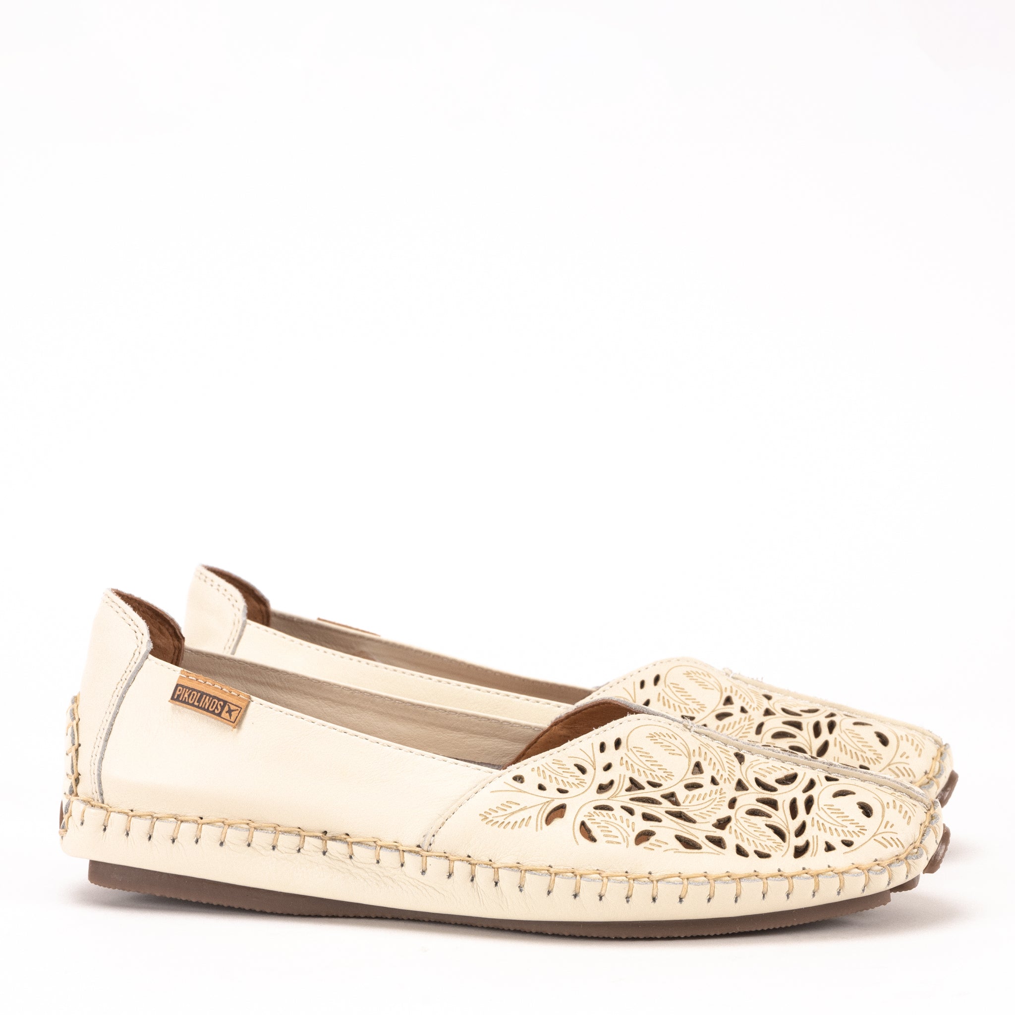 WOMEN'S PIKOLINOS JEREZ SO - NATA - LEATHER – Plaza Shoe Store