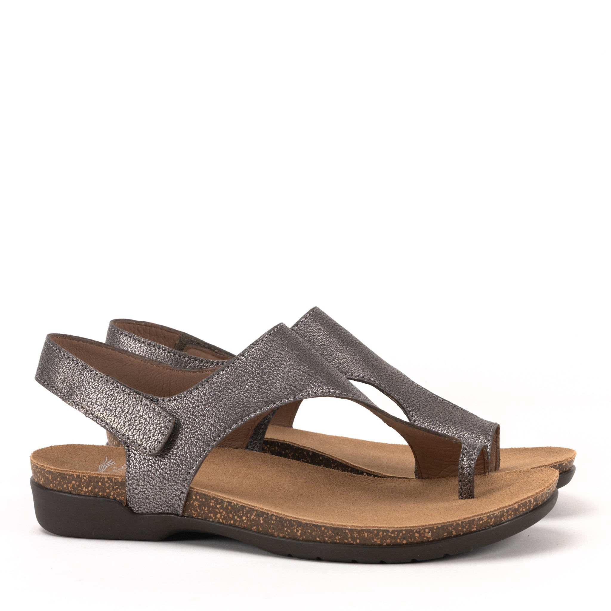 WOMEN'S DANSKO REECE - PEWTER - LEATHER – Plaza Shoe Store