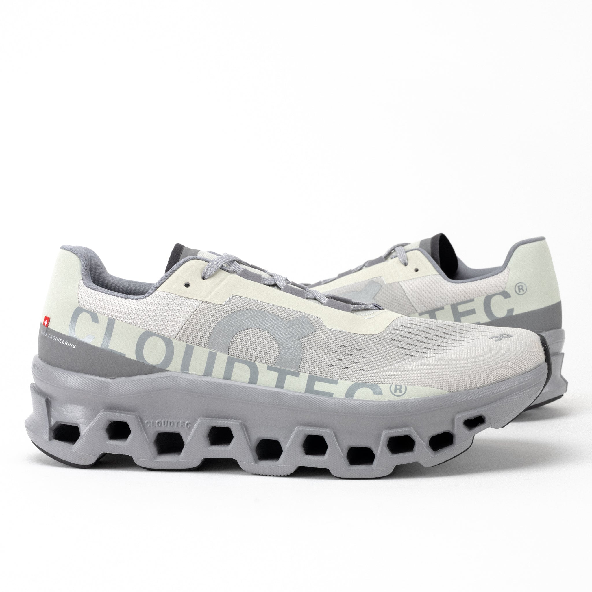 MEN'S ON RUNNING CLOUDMONSTER - ICE - MESH – Plaza Shoe Store