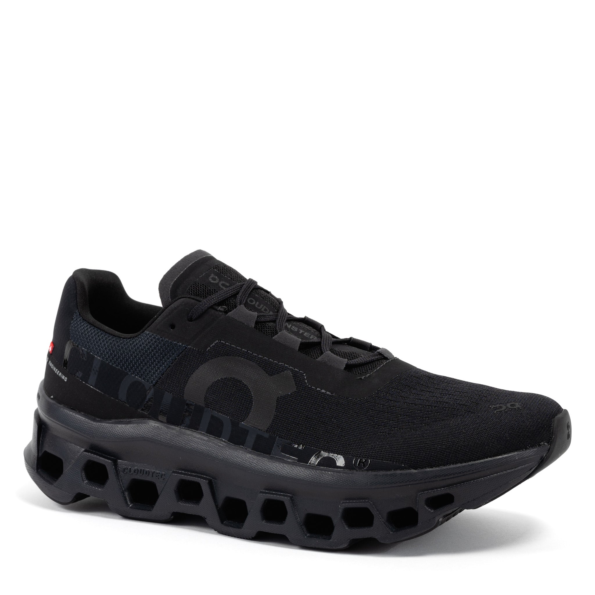 Men's On Running Cloudmonster Sneaker in All Black – Plaza Shoe Store