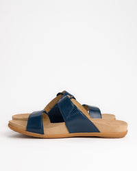 JUSTINE - MARINE - LEATHER