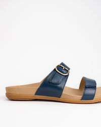 JUSTINE - MARINE - LEATHER