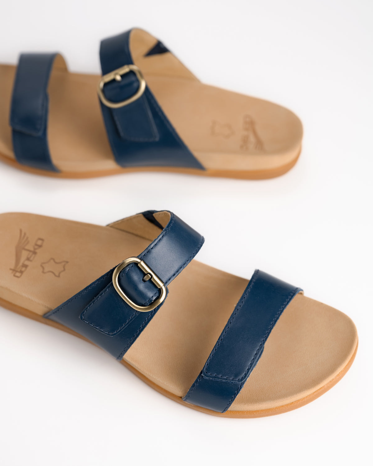 JUSTINE - MARINE - LEATHER