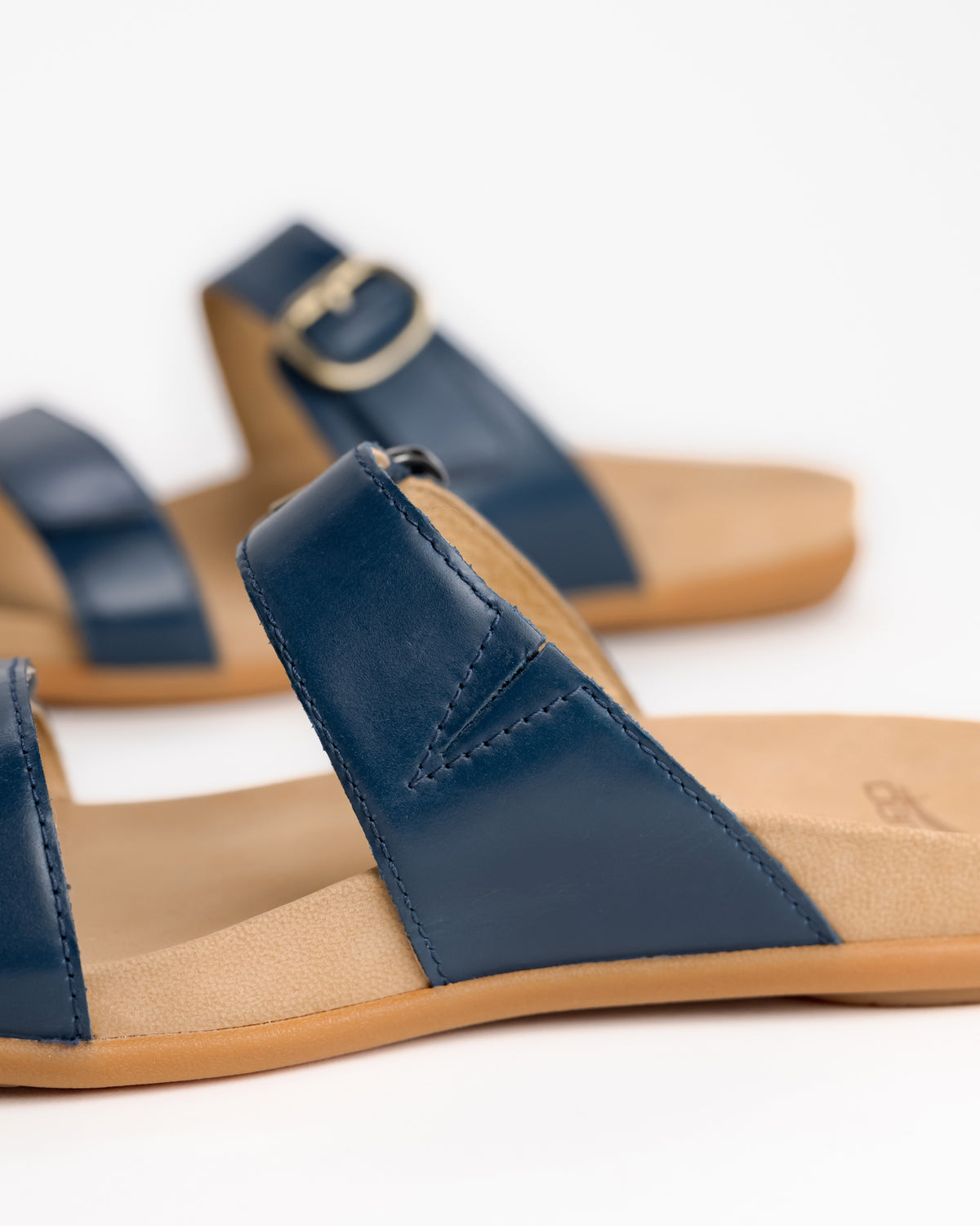 JUSTINE - MARINE - LEATHER