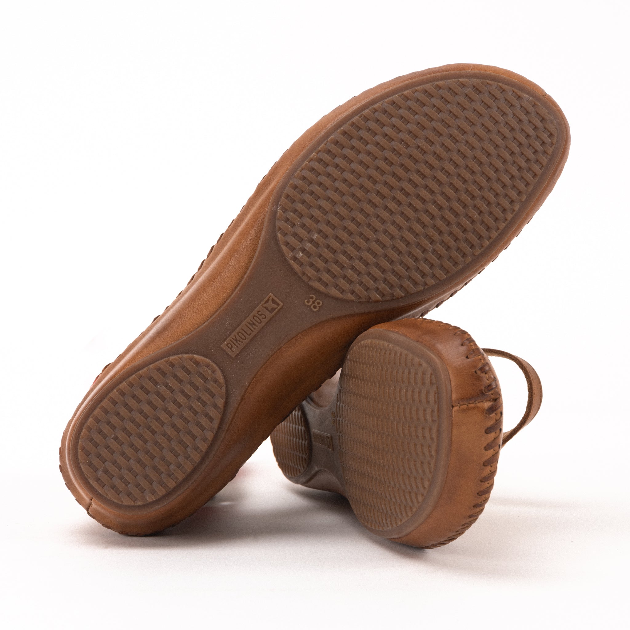 ピコリナ WOMEN'S PIKOLINOS P. VALLARTA - BRANDY - LEATHER – Plaza Shoe Store
