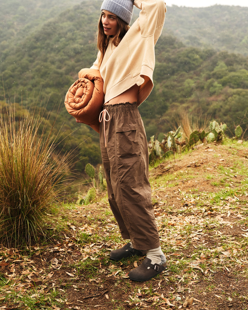 BOSTON SOFT CLOG - MOCHA - SUEDE