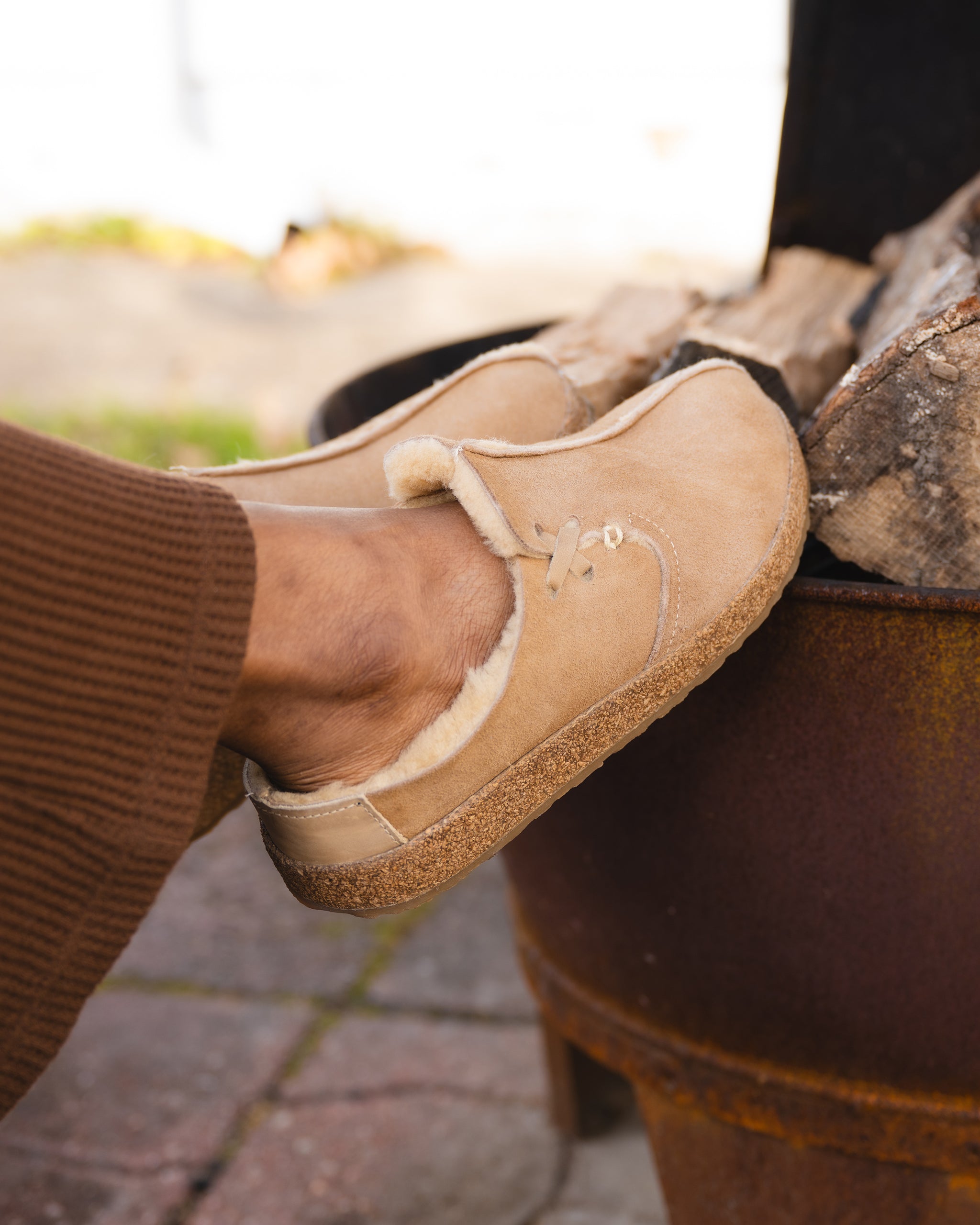 SASKATCHEWAN - TAN - SHEARLING – Plaza Shoe Store