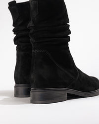 Heel detail of Gabor 72.793 boot showing drop and finish