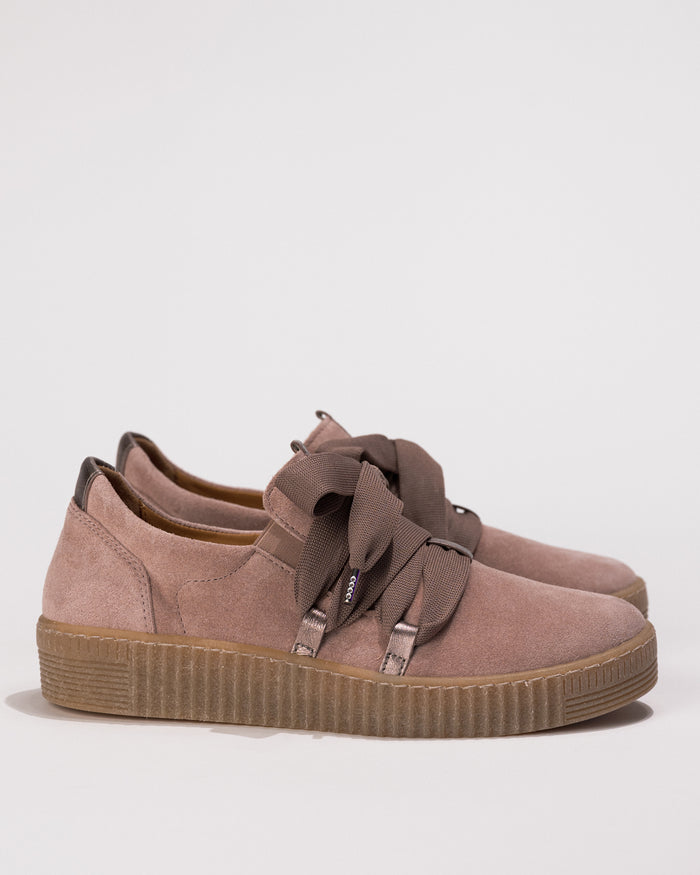 BIG LACE SPORT - ROSEWOOD - SUEDE