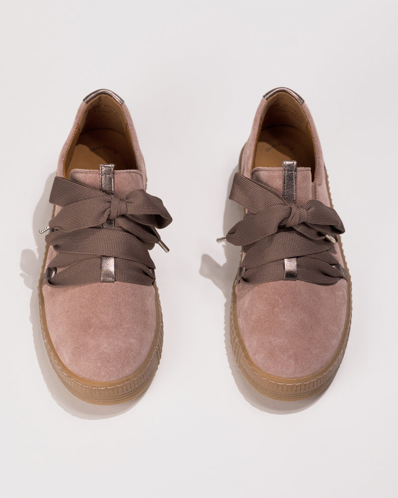 BIG LACE SPORT - ROSEWOOD - SUEDE
