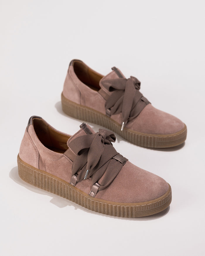 BIG LACE SPORT - ROSEWOOD - SUEDE