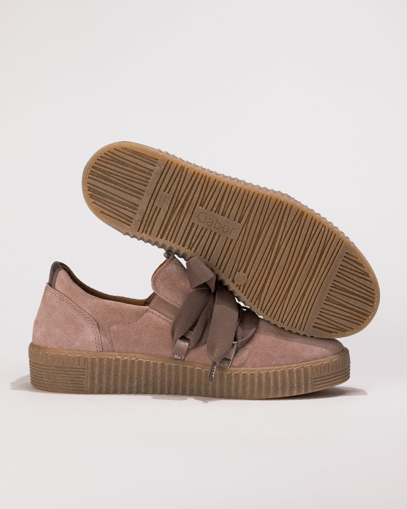 BIG LACE SPORT - ROSEWOOD - SUEDE