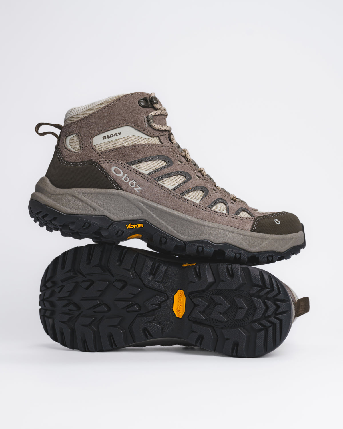 W-SAWTOOTH ASCENT MID BDRY WP - ROCKFALL - SUEDE