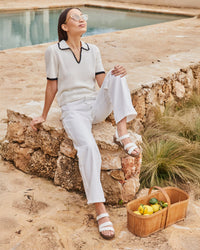Women's Naot Kayla Sandal in White Leather
