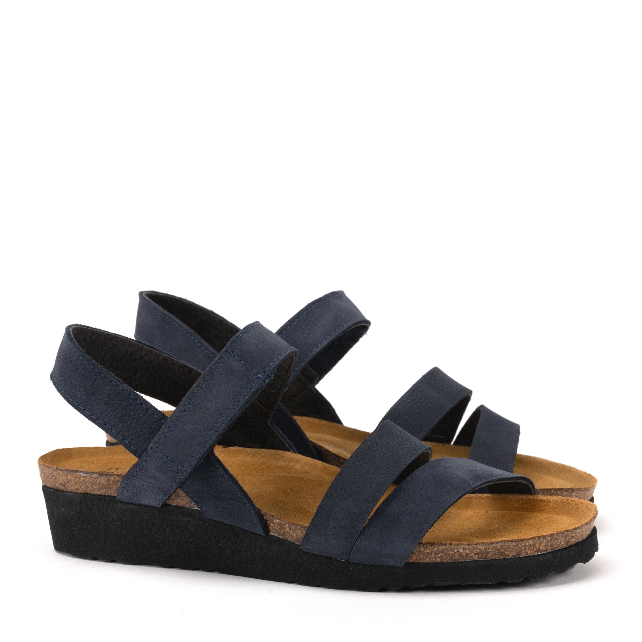 WOMEN'S NAOT KAYLA - NAVY - NUBUCK – Plaza Shoe Store