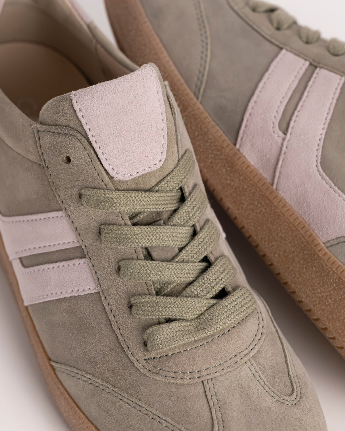CITY SNEAKER - SAGE - SUEDE