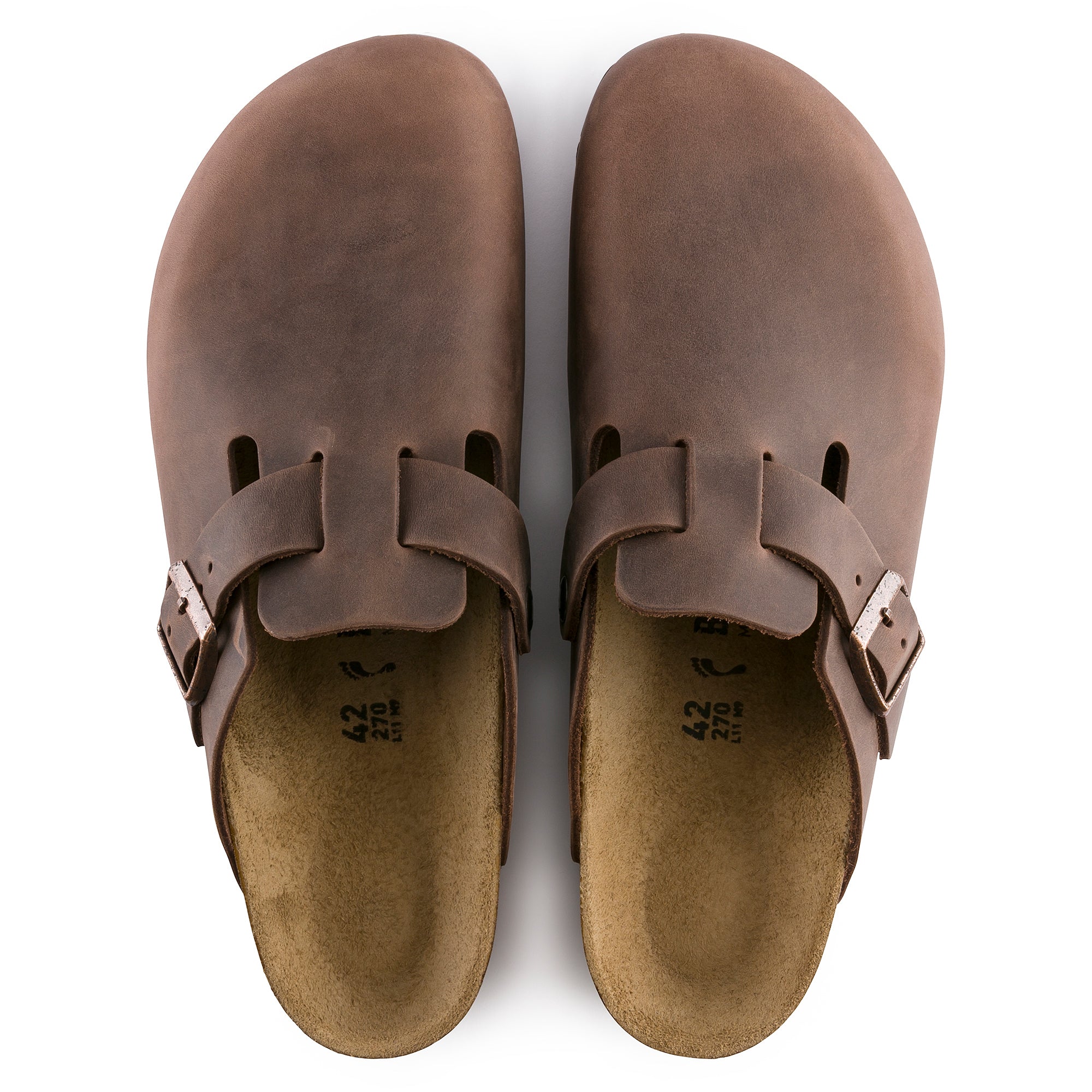 Birkenstock Boston – Habana Oiled Leather Unisex | Plaza Shoe Store