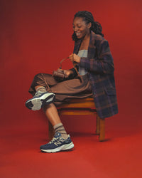 Women's New Balance 990 V6 - Navy Suede Women's Running Shoe