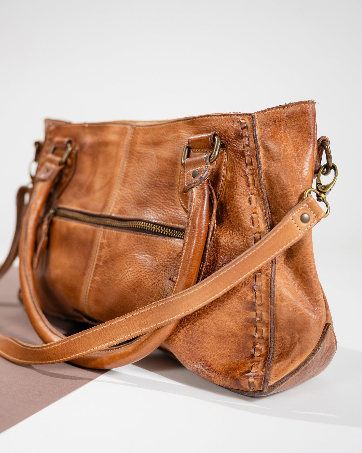 ROCKABABY - TAN - LEATHER