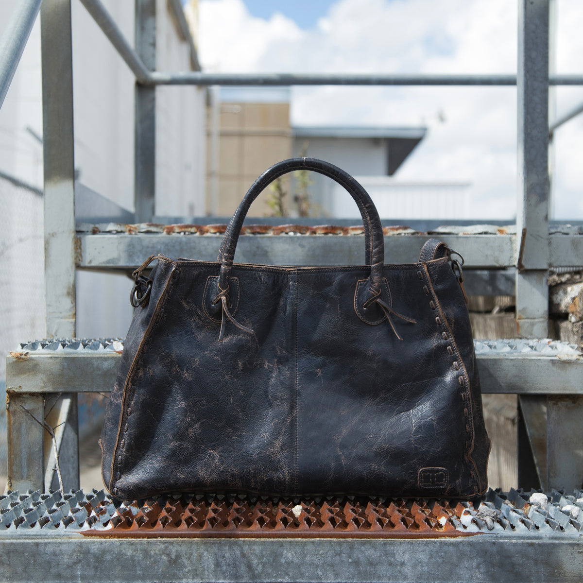 ROCKAWAY BAG - BLACK - LEATHER