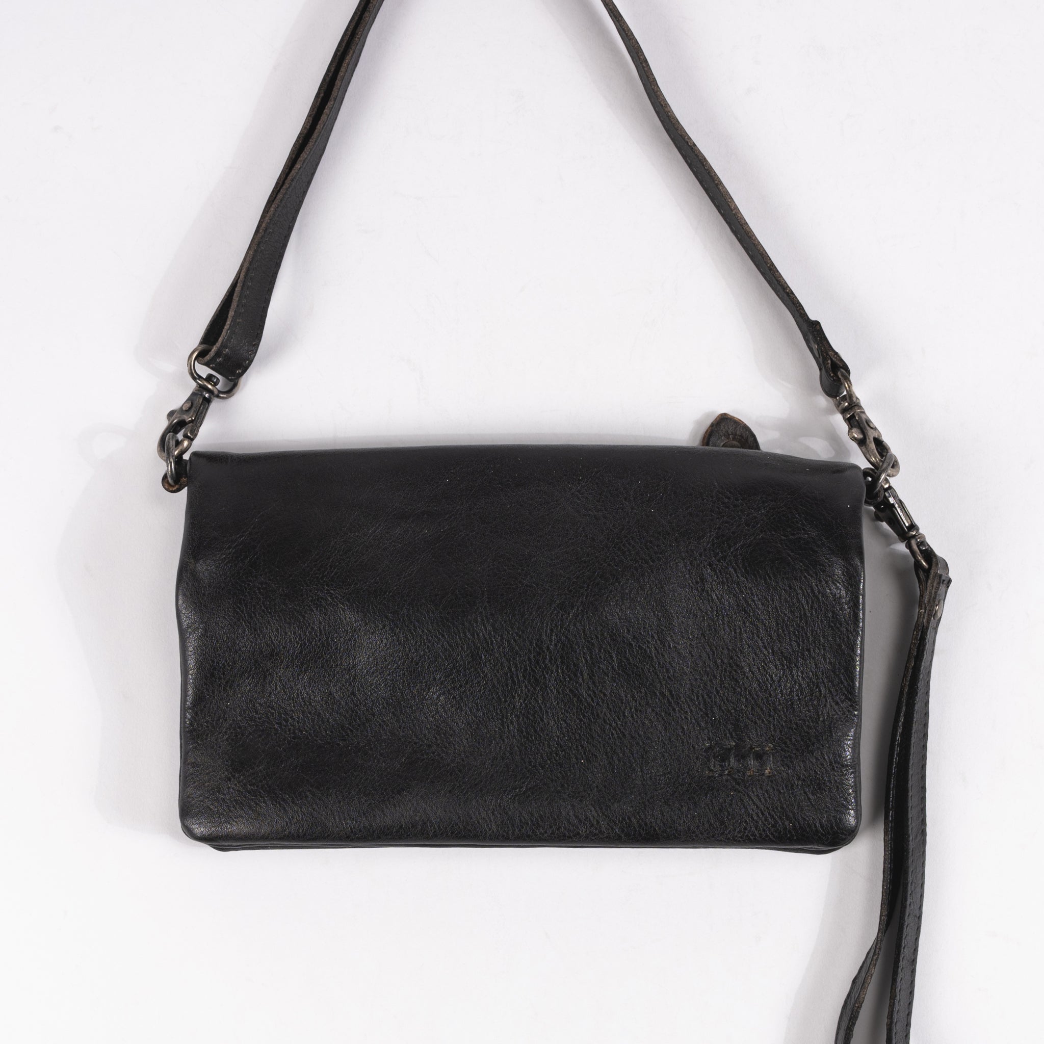 【 CALEE 】 STUDS LEATHER BODY BAG 25AW CALEE - STUDS LEATHER BODY BAG (BLACK)｜ボディバッグ ウエスト