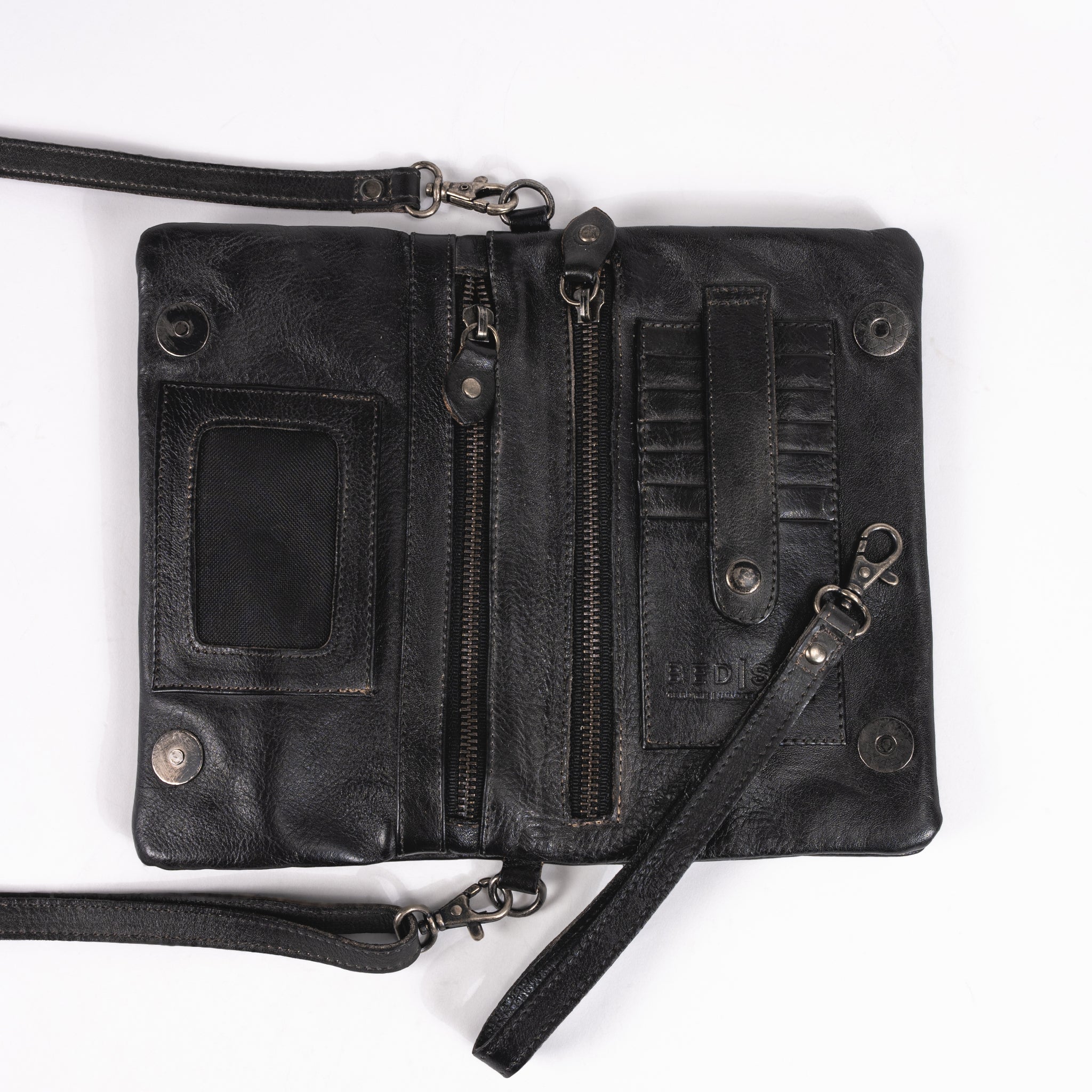 CADENCE BAG - BLACK - LEATHER – Plaza Shoe Store