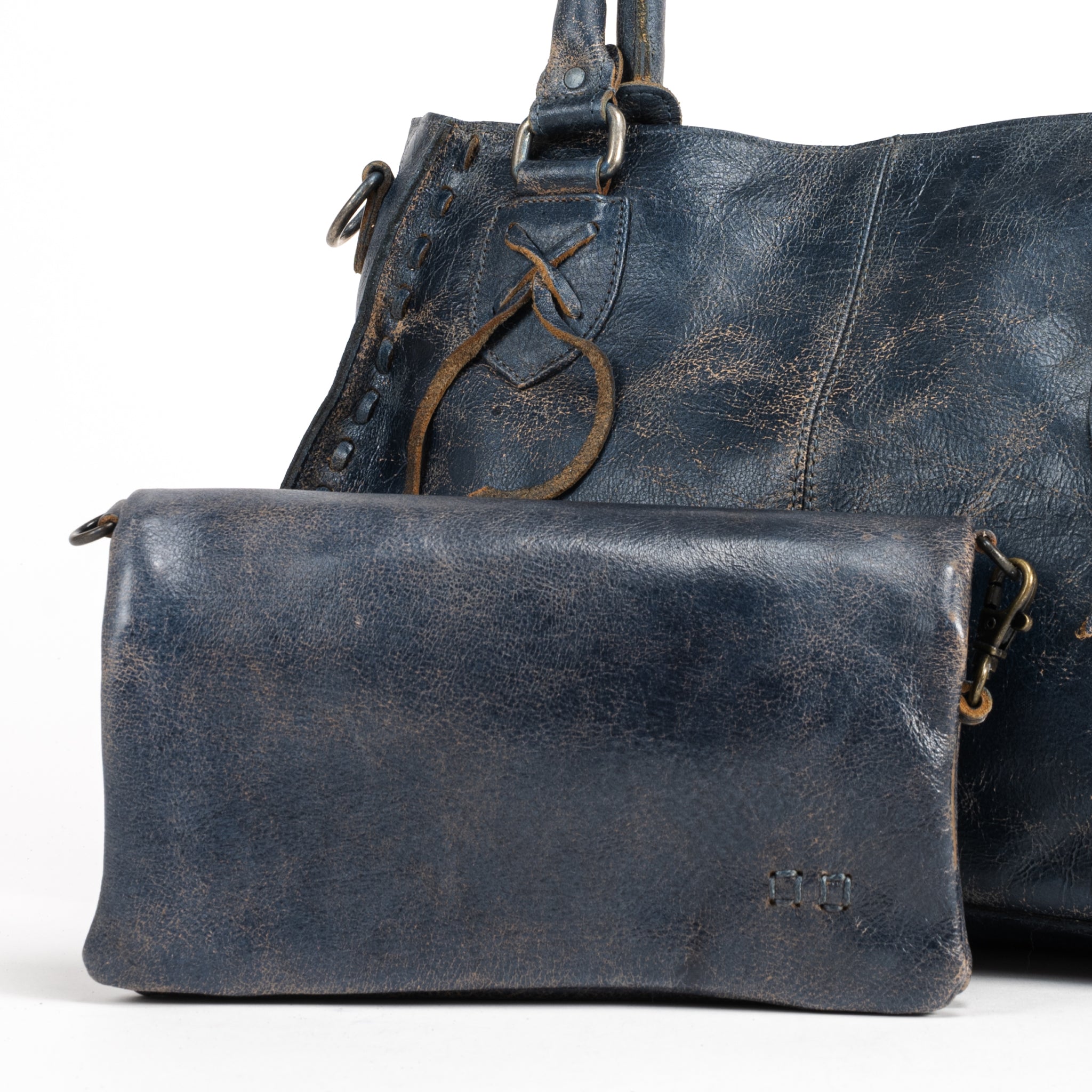 BED|STU Cadence Compact Handbag in Cobalt Blue Leather – Plaza