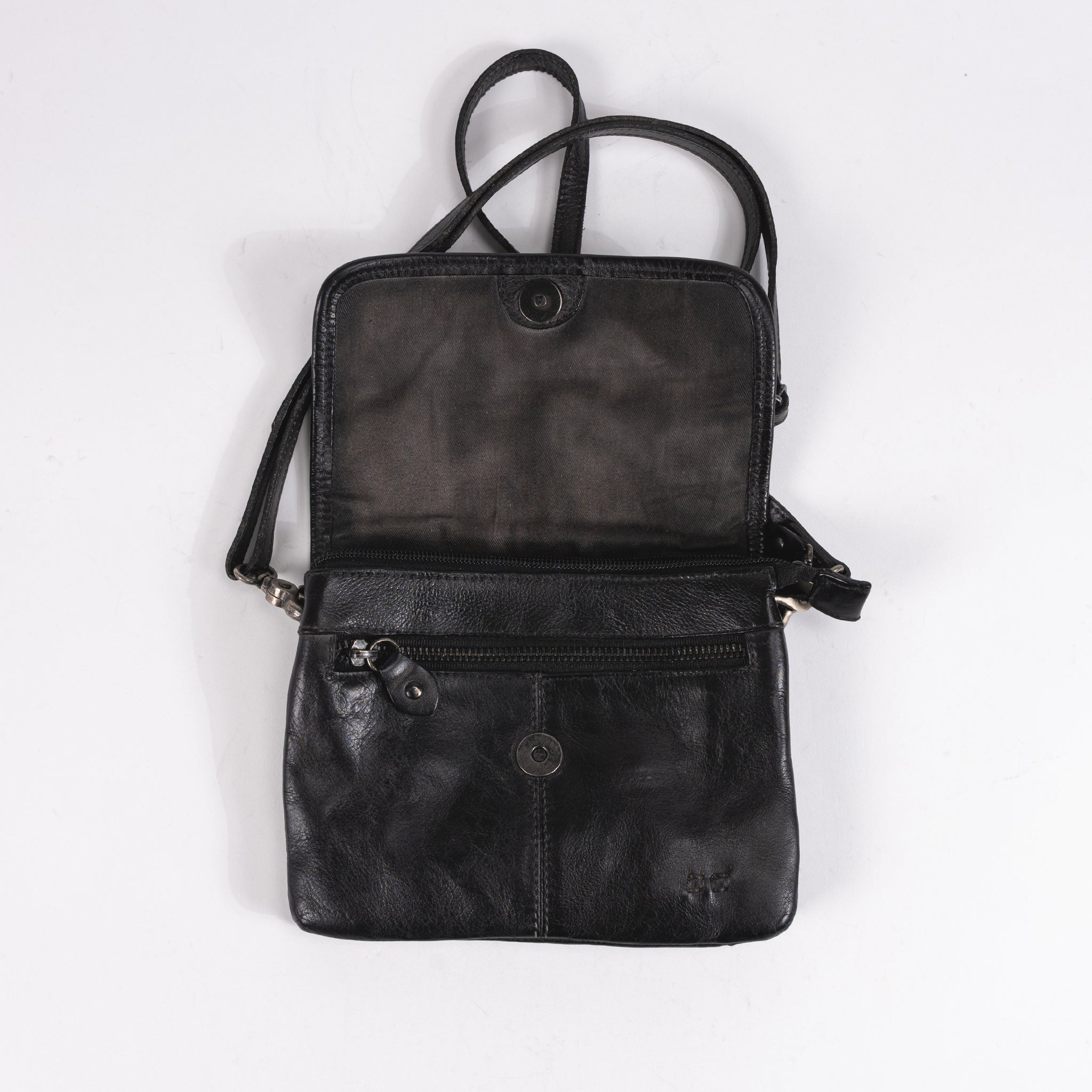 ZIGGY - BLACK - LEATHER – Plaza Shoe Store