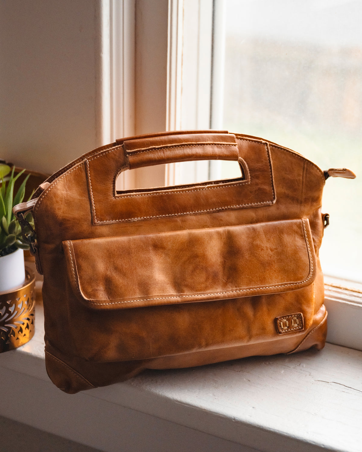 GREENWAY - TAN RUSTIC - LEATHER
