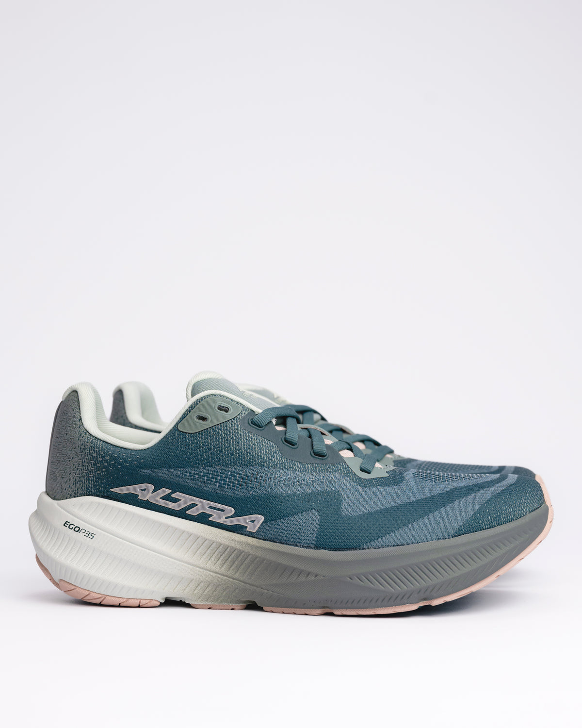 Women's Altra Experience Flow 3 Road Running Shoe – Low-Drop Rockered Daily Trainer in Sea Pine / Ice