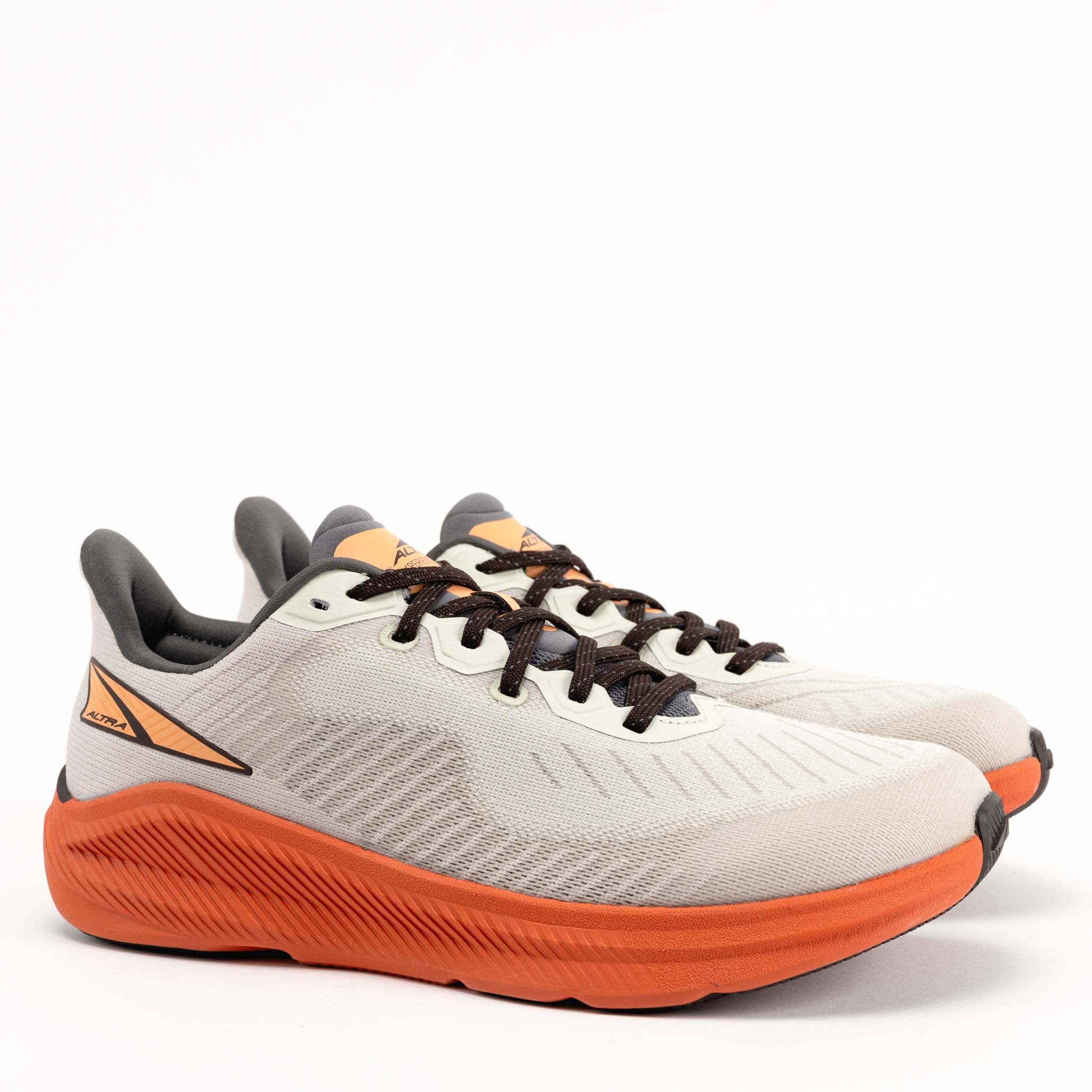 MEN'S ALTRA EXPERIENCE FORM - GRAY / ORANGE - MESH – Plaza Shoe Store