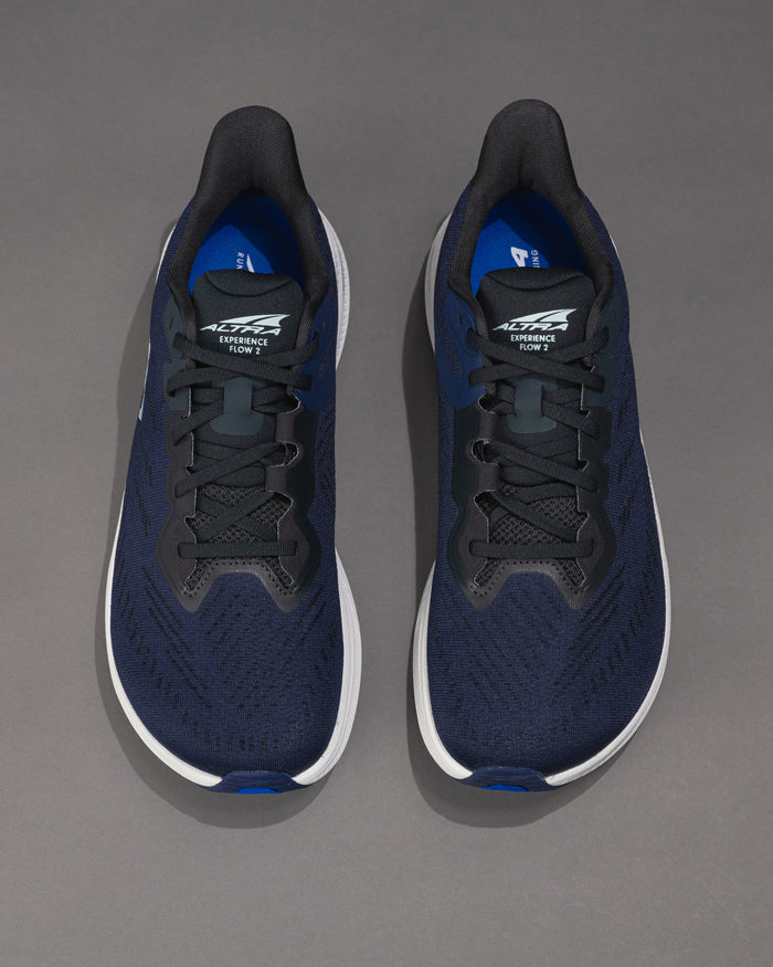 Men’s Altra Experience Flow 2 – Lightweight Road Running Shoe with Rocker Geometry - Navy