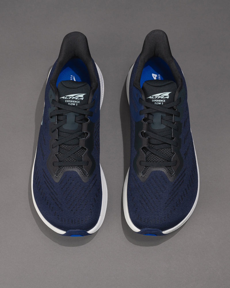 Men’s Altra Experience Flow 2 – Lightweight Road Running Shoe with Rocker Geometry - Navy