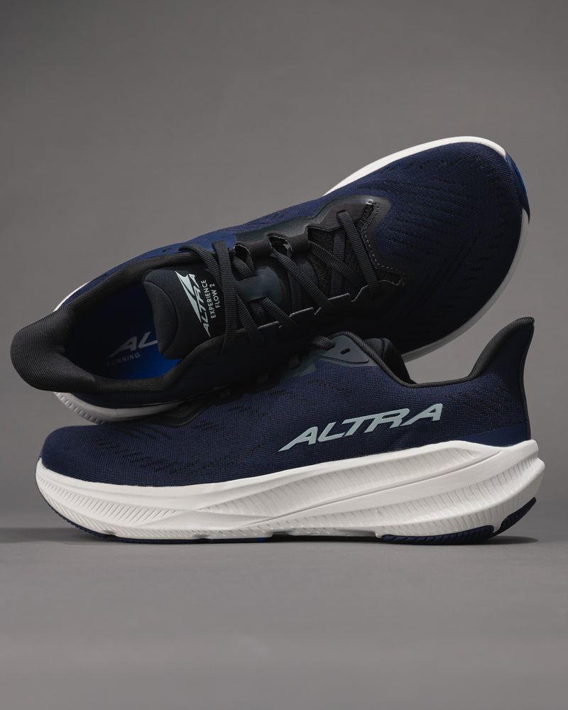 Men’s Altra Experience Flow 2 – Lightweight Road Running Shoe with Rocker Geometry - Navy