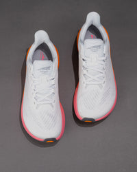 Women’s Altra Experience Flow 2 Road Running Shoe in White/Orange
