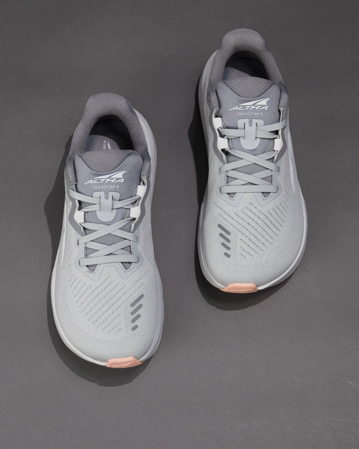 Women's Altra Paradigm 8 Women's Road Running Shoe in Gray