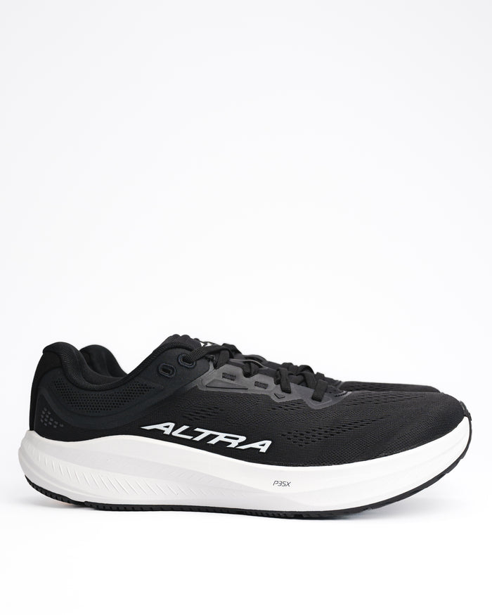 Men's Altra Torin 9 Road Running Shoe – Zero-Drop Dual-Density Daily Trainer in Black / White