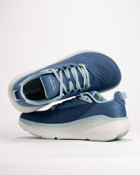 Altra FWD VIA 2 road running shoes in light blue on white background