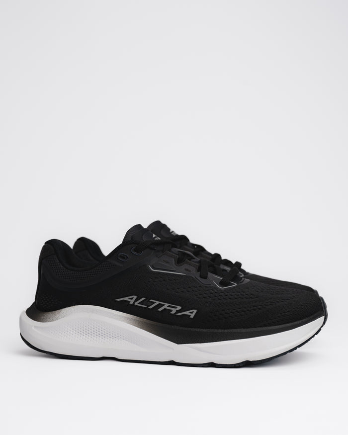 Women's Altra Torin ST Stability Running Shoe – Zero-Drop GuideRail™ Cushioned Support Shoe in Black / White