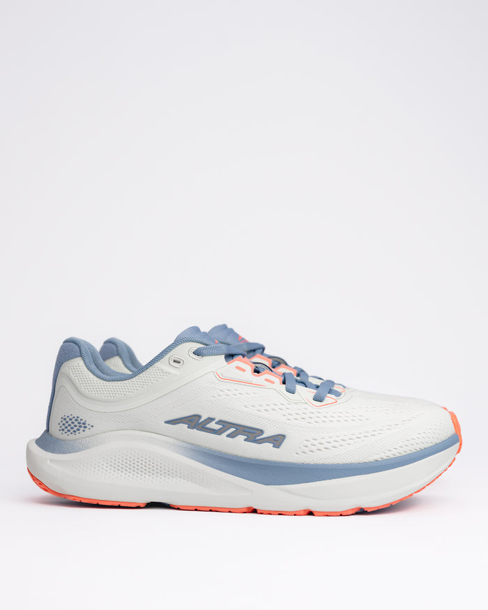 Women's Altra Torin ST Stability Running Shoe – Zero-Drop GuideRail™ Cushioned Support Shoe in Ice / Silver