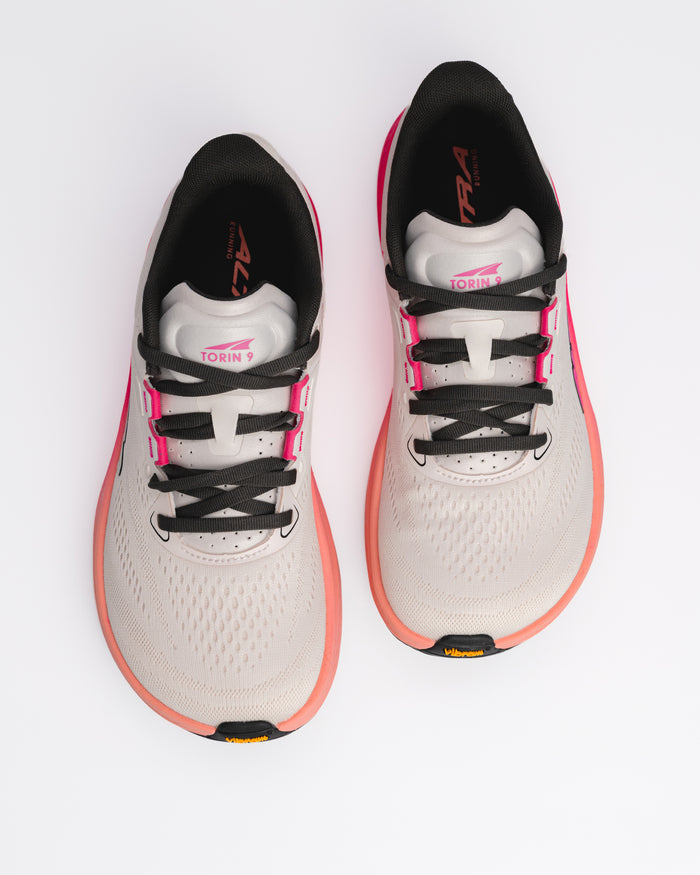 W-TORIN 9 - COCONUT CREAM/PINK - MESH