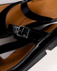 ALANZA - BLACK - LEATHER