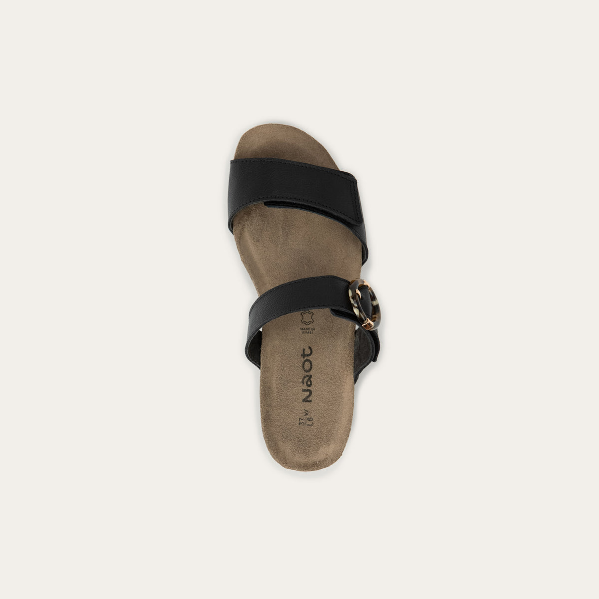 ANABEL - BLACK - LEATHER
