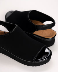 ASHWIN - BLACK - LEATHER/PATENT
