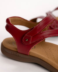 BIG TIME - RED - LEATHER