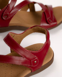 BIG TIME - RED - LEATHER