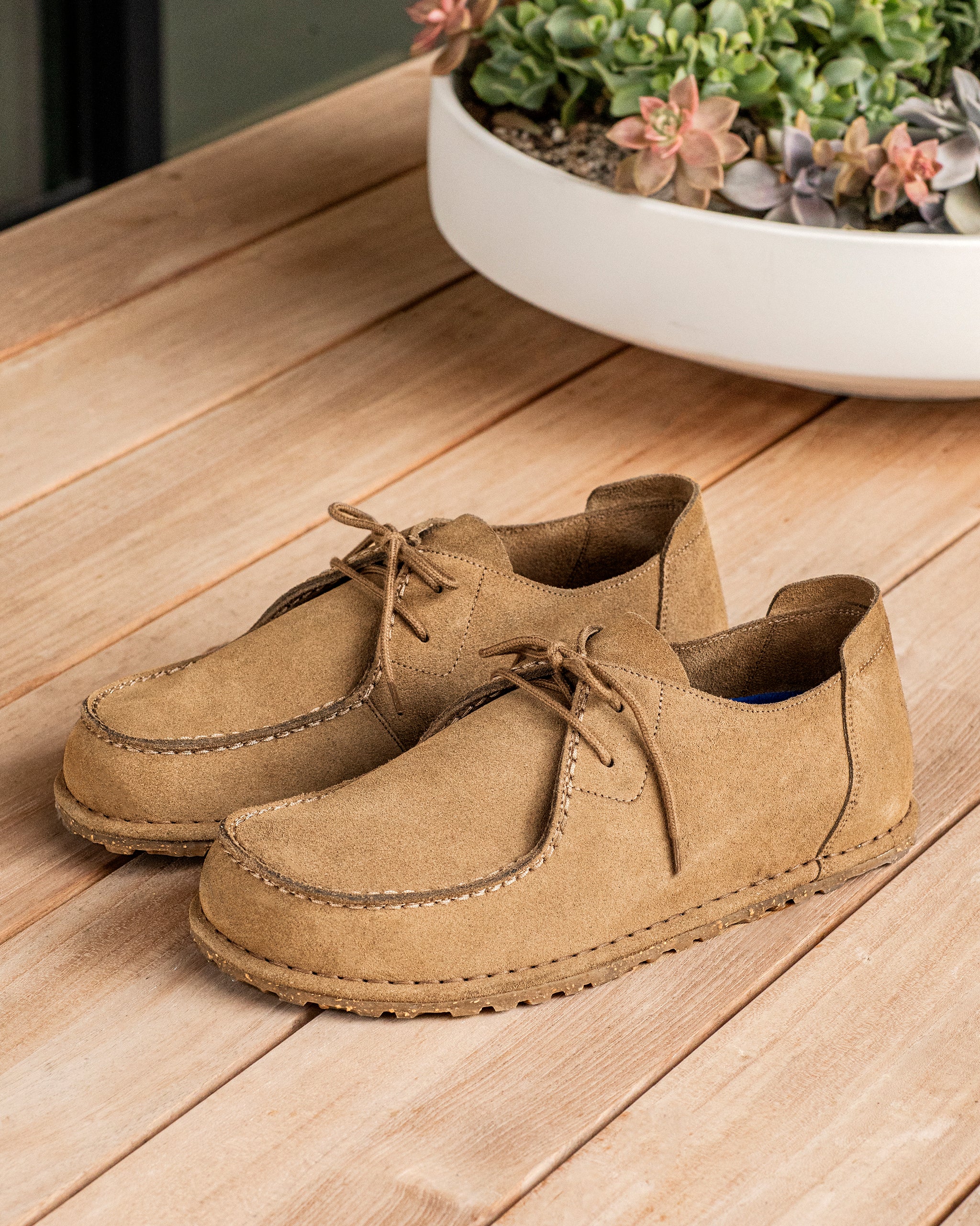 【ほぼ新品】BIRKENSTOCK Utti 40 BIRKENSTOCK UTTI LACE GRAY TAUPE REGULAR/WIDE WIDTH SHOES