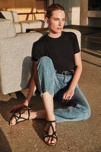 DORITH - BLACK - LEATHER