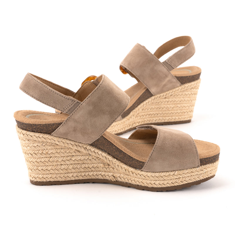 ASHLEY - TAUPE - SUEDE